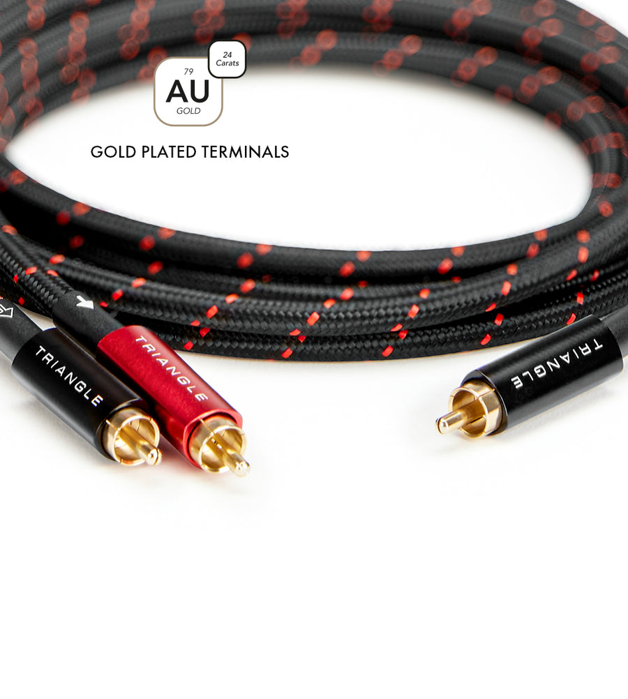 RED Serie - RCA Y Subwoofer Cable - TRIANGLE Hi-Fi