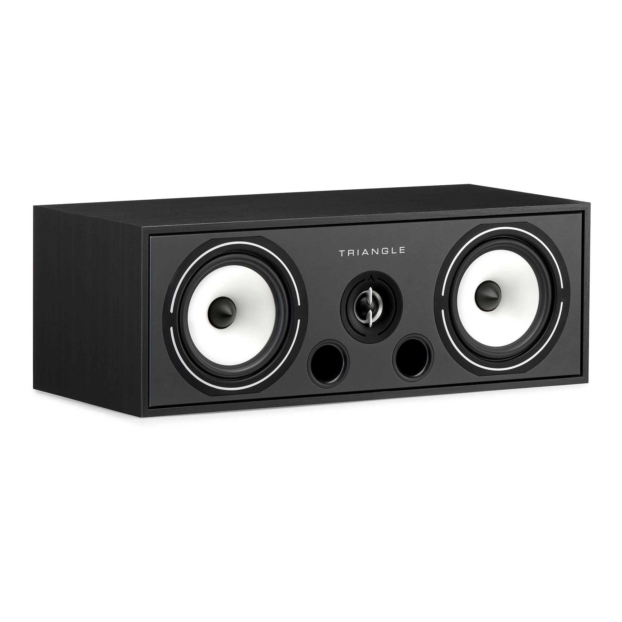 Triangle hifi enceinte centrale 16cm Borea BRC2 home cinema voie centrale 2 voies noir cendré packshot 