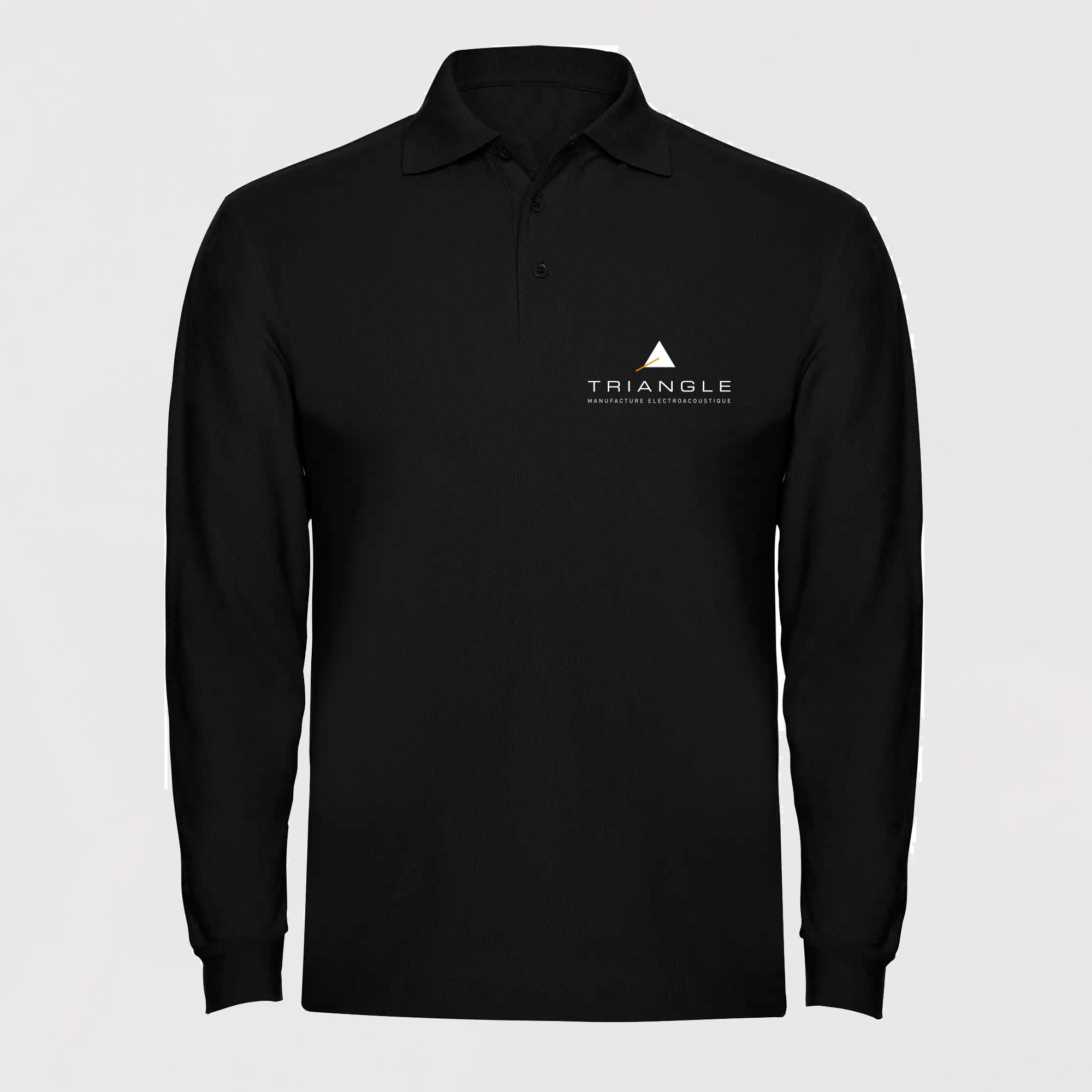 ⭐ TRIANGLE Long Sleeve Polo Shirt