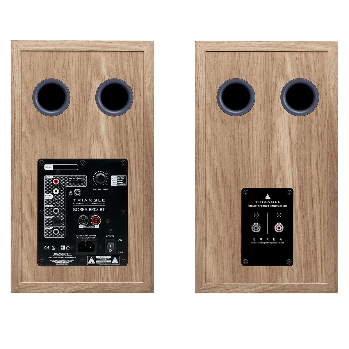 Enceintes Bibliothèque Bluetooth - Borea Active BR03 BT