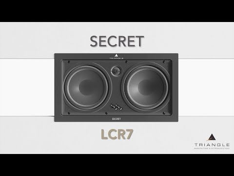 TRIANGLE-HIFI-ENCEINTE-ENCASTRABLE-LCR-LCR7-HOME-CINEMA-VIDEO